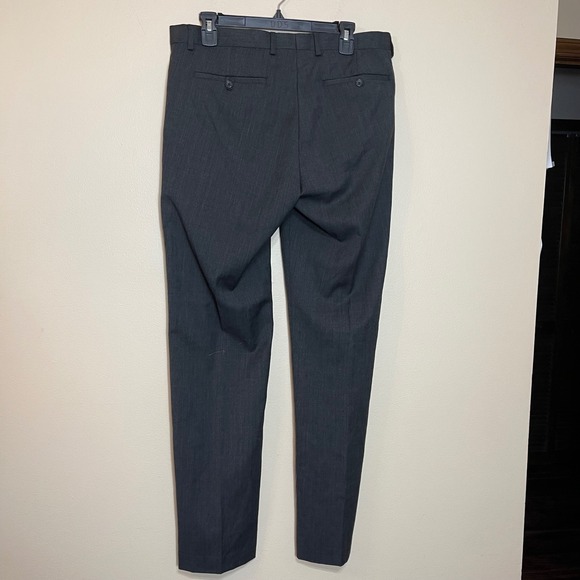 Banana Republic Tailored Slim Charcoal Wool Blend Dress Pants Men's Size 32x34 - Picture 2 of 7